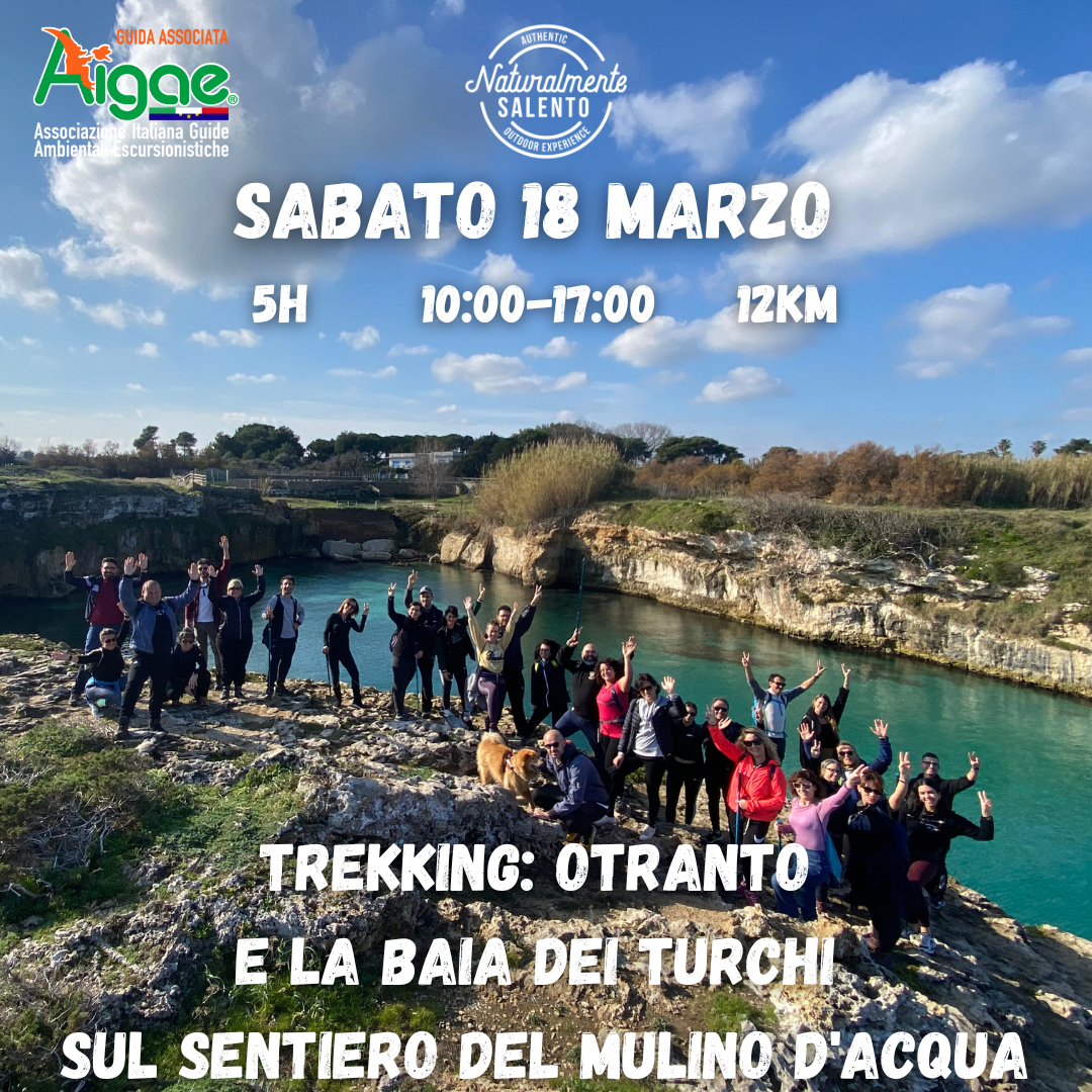 3:18 Trekking Otranto e la Baia dei Turchi sul Sentiero del Mulino D'acqua