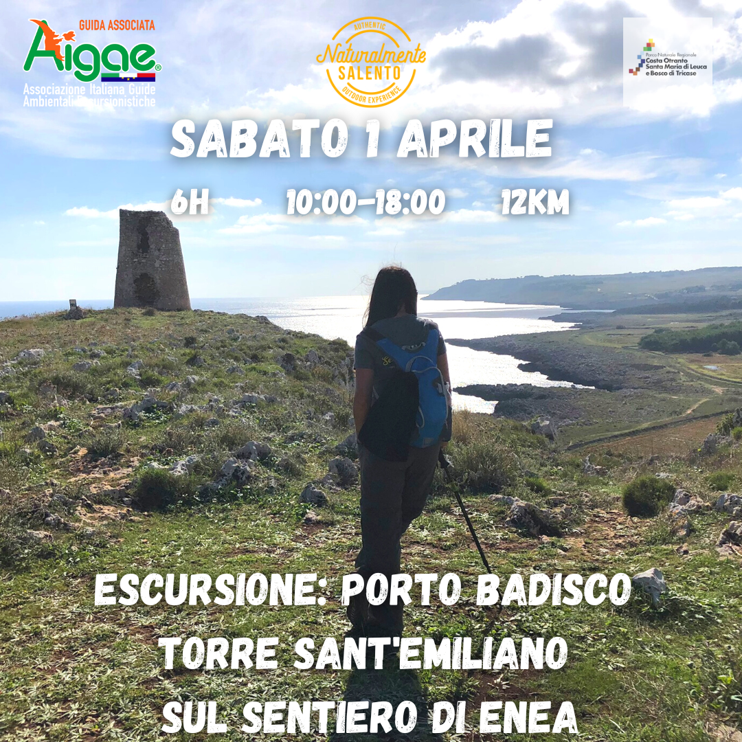 4:1 Escursione Porto Badisco Sant'Emiliano sul sentiero di enea
