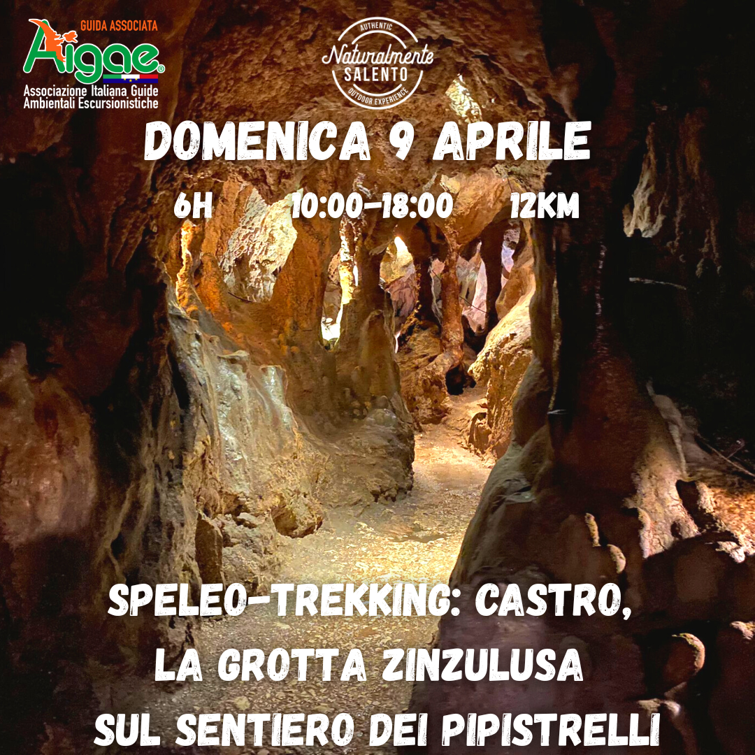 4:9 Speleo-Trekking Castro, la Grotta Zinzulusa sul Sentiero dei Pipistrelli