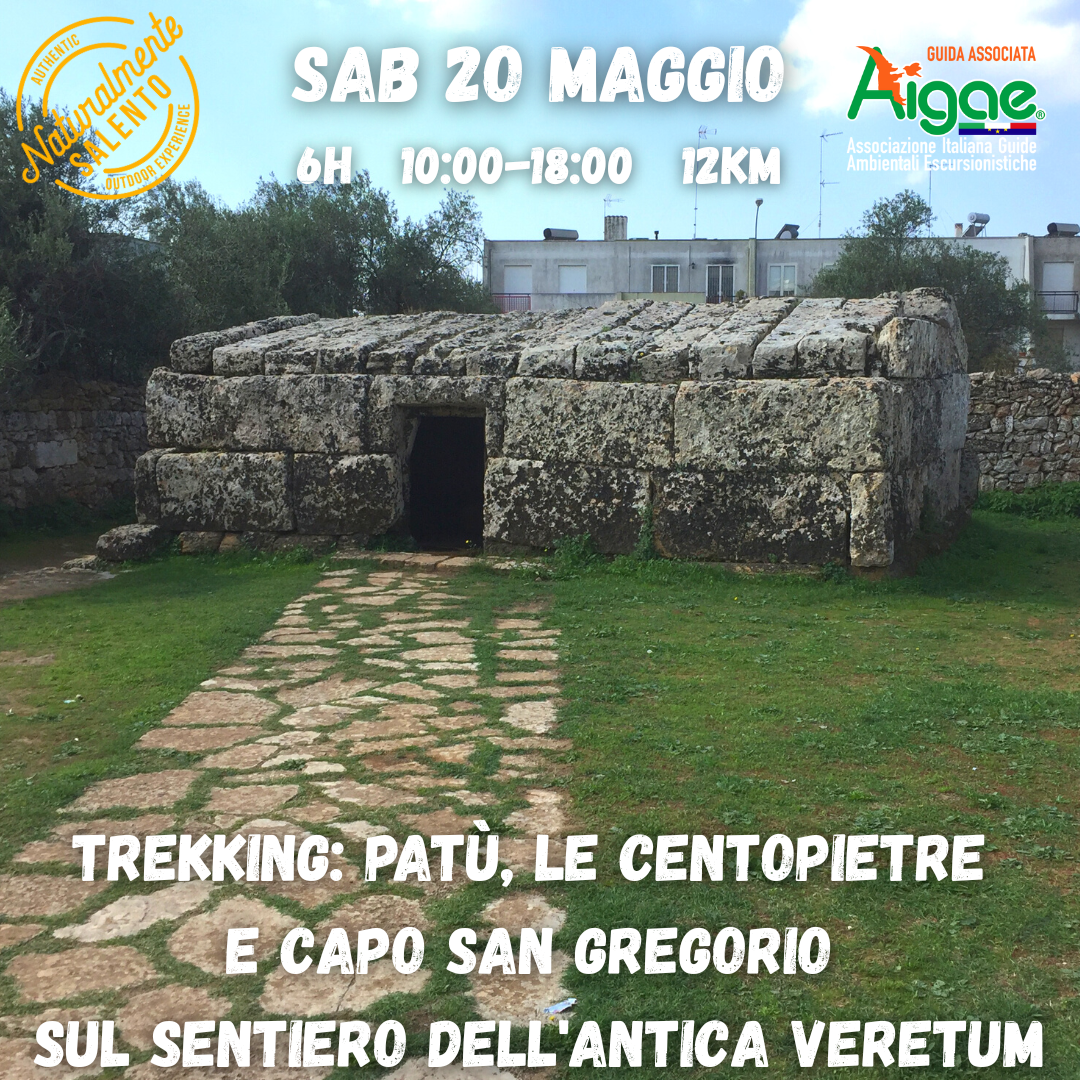 20 Maggio Trekking Patù, le Centopietre e Capo san Gregorio sul Sentiero Veretum (2)