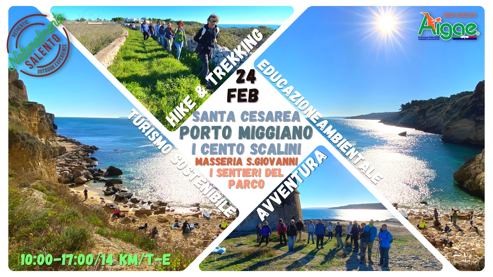 24 Feb Hike S.Cesarea Porto Miggiano
